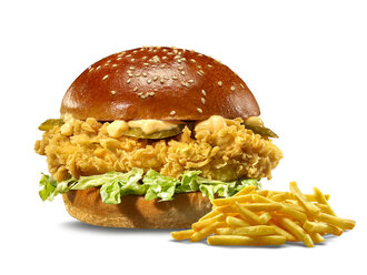 Klasik Chicken Burger görseli