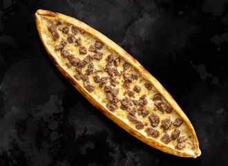 Kavurmalı Kaşarlı Pide görseli