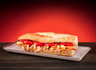 3/4 Ekmek Arası Tavuk Döner (75 Gr.) görseli