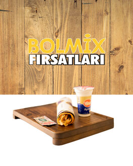 Bolmix Hatay Soslu Dürüm (70 Gr.) +Ayran görseli