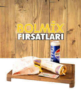 Bolmix Hatay Soslu Dürüm (50 Gr.) Patates+330ml görseli