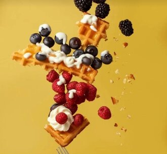 Forest Fruit Waffle (Aa'berfa Özel) görseli