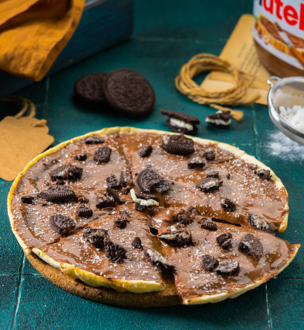 Nutella Oreo Pizza (2 Adet) görseli