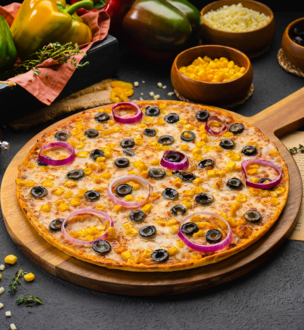 Vejeteryan Pizza (Küçük) görseli