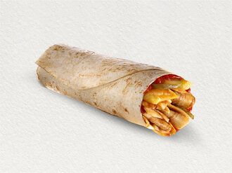 Özel Soslu Kaşarlı Tavuk Döner Dürüm görseli