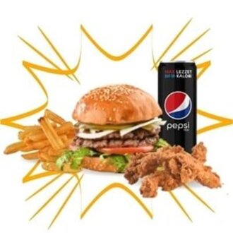 Tenderslı Classic Burger Menü görseli