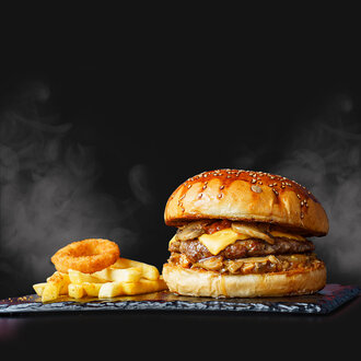 Mantar Burger görseli