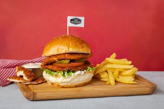 Double Şnitzel Burger görseli