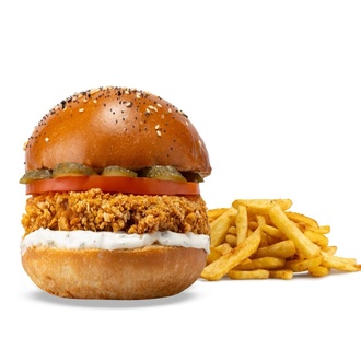 Çılgın Çıtır Tavuk Burger görseli