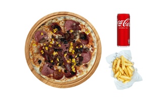 Şarküteri Pizza (Büyük Boy) görseli