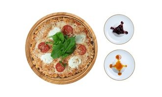 Keçi Büş Peynirli Pizza (Orta Boy) görseli