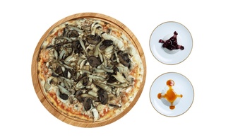 Üç Mantarlı Pizza (Orta Boy) görseli