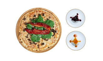 Kavurmalı Pizza (Orta Boy) görseli