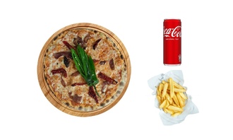 Akdeniz Usulü Pizza (Büyük Boy) görseli