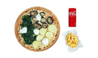 Karışık Sebzeli Pizza (Büyük Boy) görseli