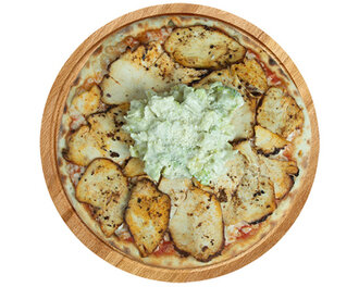 Sezar Soslu Tavuklu Pizza (Büyük Boy) görseli