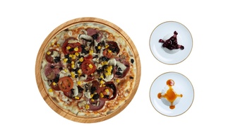 Karışık Pizza (Orta Boy) görseli