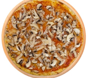 Vegan Mantarlı Pizza (Küçük Boy) görseli