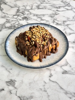 Nutellalı Waffle (1 Kişilik) görseli