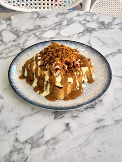 Lotuslu Waffle (1 Kişilik) görseli