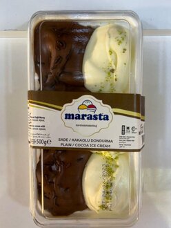 Çikolatalı & Sade Dondurma (500 Gr.) görseli