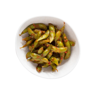 Chili Garlic Edamame görseli