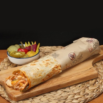 Hatay Usulü Tavuk Döner Dürüm görseli