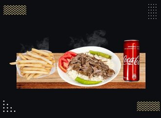 Pilav Üstü Et Döner Menü görseli