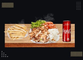 Pilav Üstü Tavuk Döner Menü görseli