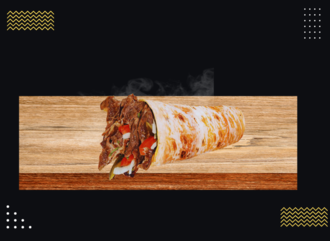 Hatay Usulü Et Döner Dürüm (70Gr.) görseli