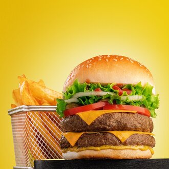 Double Gurme Et Burger görseli