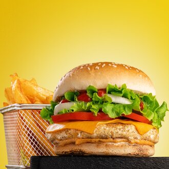 Gurme Tavuk Burger görseli