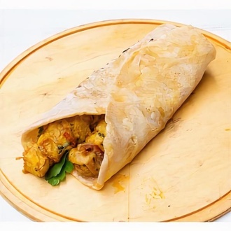 Çöp Şiş Pakora Dürüm (Vegan) görseli