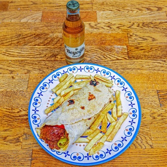 Seitan Döner Dürüm (Vegan) görseli