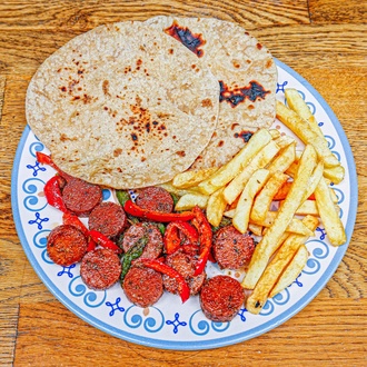 Sucuk Tava Menü (Vegan) görseli