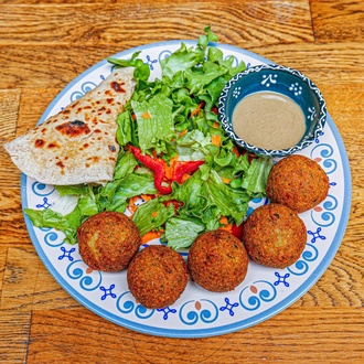 Falafel Menü (Vegan) görseli