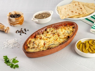 Fırında Kaşarlı Mantar görseli
