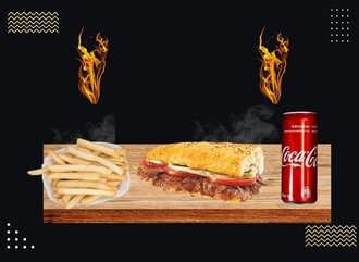 Ekmek Arası Et Döner Menü görseli