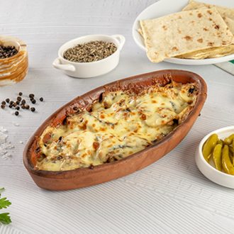 Fırında Kaşarlı Mantar görseli