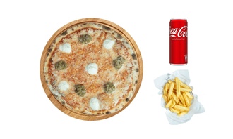 İsli Patlıcanlı Pizza (Büyük Boy) görseli
