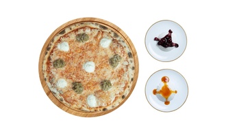 İsli Patlıcanlı Pizza (Orta Boy) görseli