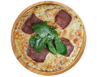 Füme Kaburgalı Pizza (Büyük Boy) görseli