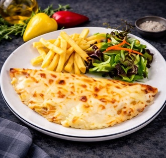 Tavuklu Mantarlı Krep görseli