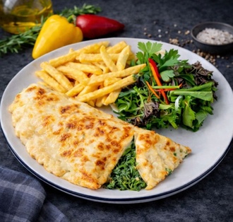 Ispanaklı Cevizli Krep görseli