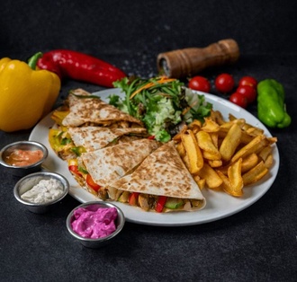 Tavuklu Quesadilla görseli