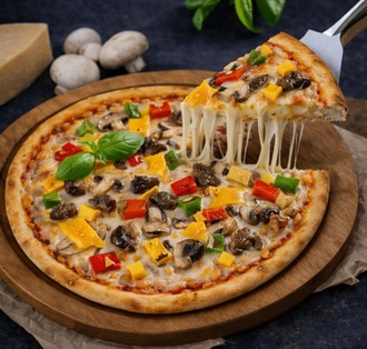 Bbq Etli Pizza görseli