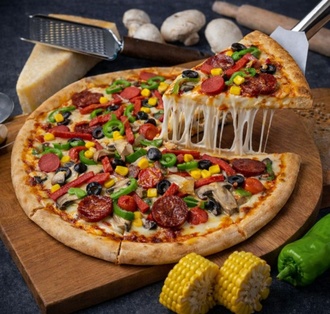 Karışık Pizza görseli