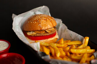 Paradise Mush Meat Burger görseli