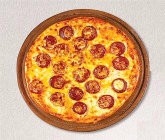 Sucuklu Kaşarlı Pizza (Orta) görseli