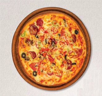 Karışık Pizza (Orta) görseli